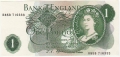 Bank Of England 1 Pound Notes Portrait 1 Pound, R26L